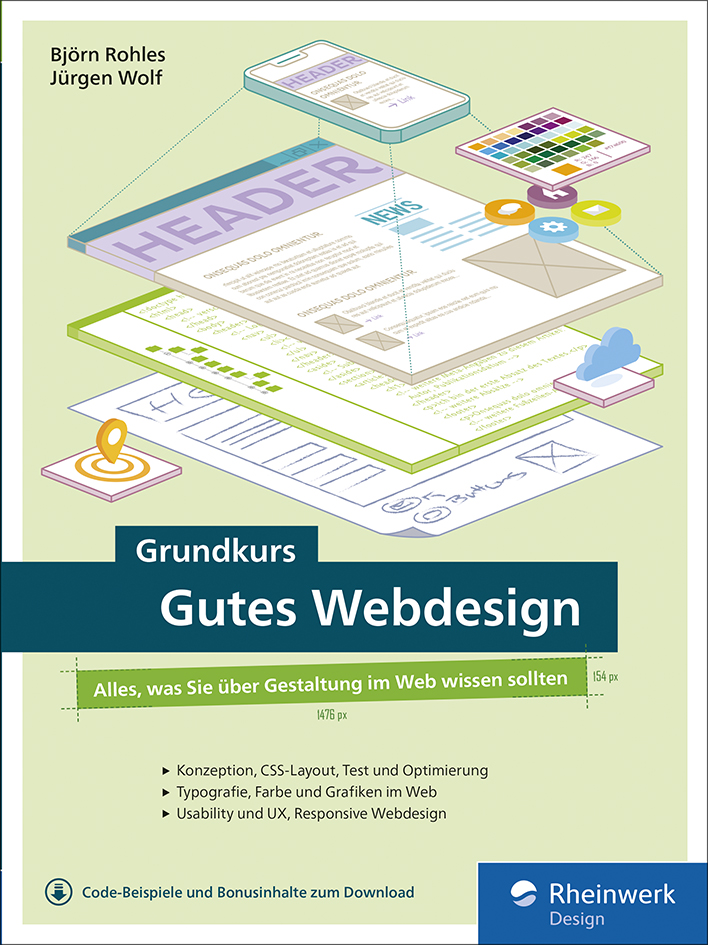 Cover von Grundkurs gutes Webdesign