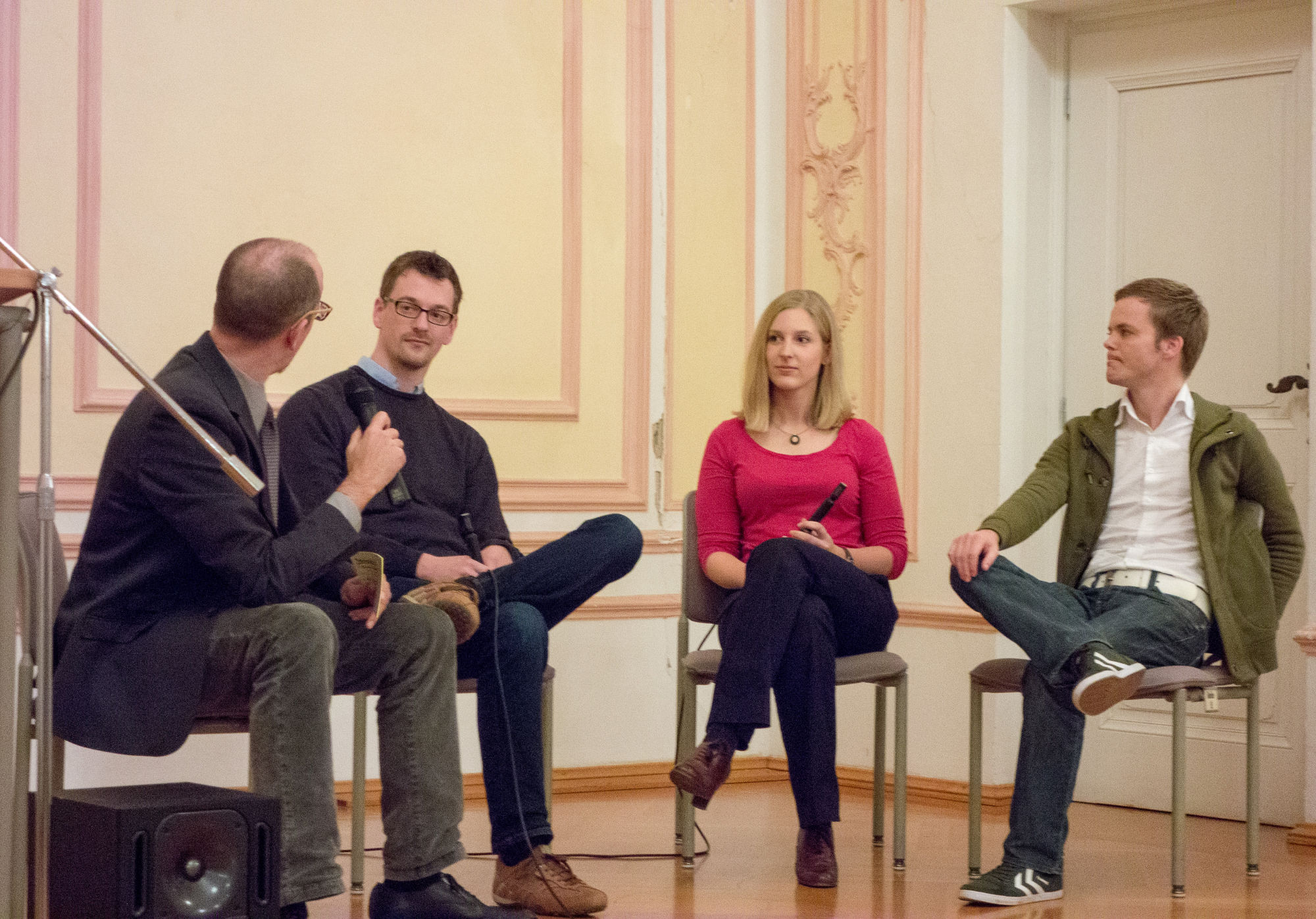 Podiumsdiskussion beim Tag der Medienwissenschaft
