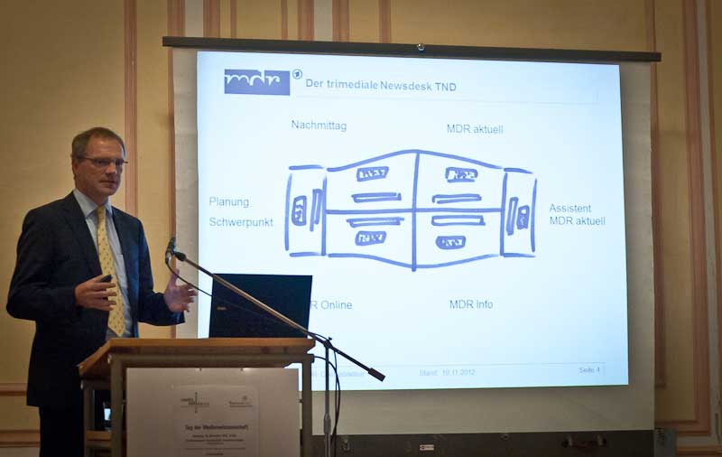 Stefan Raue during his keynote